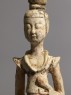 Standing figure of a lady (detail, upper part)