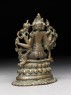 Figure of Sadashiva, the Eternal Shiva (side)