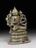 Figure of Sadashiva, the Eternal Shiva (side)