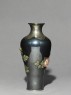 Baluster vase with poppies and tree peonies (side)