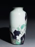 Baluster vase with magnolias (side)