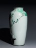 Baluster vase with magnolias (side)