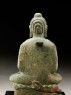 Seated figure of the Buddha (back)