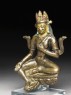 Seated figure of Manjushri (side)
