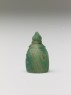 Glass miniature stupa (oblique)