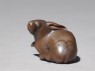Netsuke in the form of a rabbit (side)