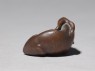 Netsuke in the form of a rabbit (back)