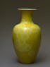 Baluster vase with stylized chrysanthemums (side)