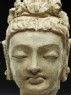 Head of a bodhisattva (detail)