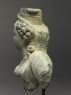 Fragmentary bust figure of the goddess Hariti (side)