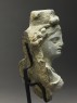 Fragmentary bust figure of the goddess Hariti (side)