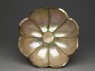 Mother-of-pearl lobed bowl (top)