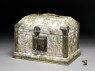 Casket with sloping lid (oblique)