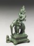 Figure of Indra, god of rain, storms, and war (oblique)