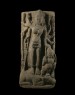 Figure of eight-armed Durga slaying the Buffalo-demon (front)