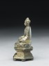 Seated Buddhist figure (side)