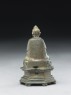 Seated Buddhist figure (back)