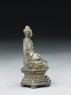 Seated Buddhist figure (side)