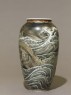 Vase depicting a ship in a stormy sea (side)