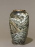 Vase depicting a ship in a stormy sea (side)