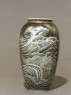 Vase depicting a ship in a stormy sea (side)