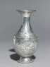 Silver vase with pairs of phoenixes (side)