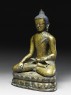 Seated figure of the Buddha (side)