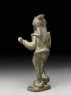 Female figure with heavy anklets (back)