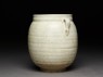 Cizhou type jar with white slip (side)