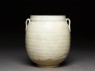 Cizhou type jar with white slip (side)