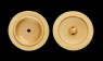 Manjū netsuke depicting Urashima Tarō riding on the back of his wife, who is disguised as a turtle (netsuke, inside)