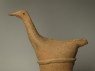 Haniwa figure of a long-necked bird (detail)