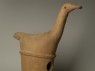 Haniwa figure of a long-necked bird (detail)