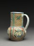 Mug of European form with dragons, flowers, and birds (side)