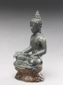 Seated figure of the Buddha (oblique)