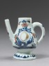 Miniature oil ewer marked with the letter 'O' (side)