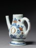Miniature ewer marked with the letter 'O' (side)