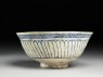 Bowl with vegetal decoration (side)