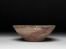Bowl with dotted and floral decoration (side)