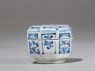 Octagonal lidded box (side)