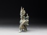 Figure of Sitajambhala on a dragon (side)
