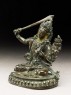 Figure of Manjushri wielding a sword (side)