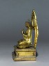 Seated figure of the Buddha with a mandala (side)