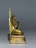 Seated figure of the Buddha with a mandala (side)