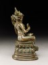 Seated figure of a female deity, probably Tara (side)