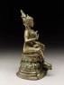 Seated figure of a female deity, probably Tara (side)
