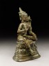 Seated figure of a female deity, probably Tara (side)