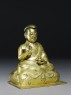 Seated figure of Tashi Lama (side)