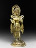 Standing figure of a female deity (side)