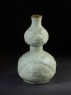 Greenware vase in double-gourd form (oblique)